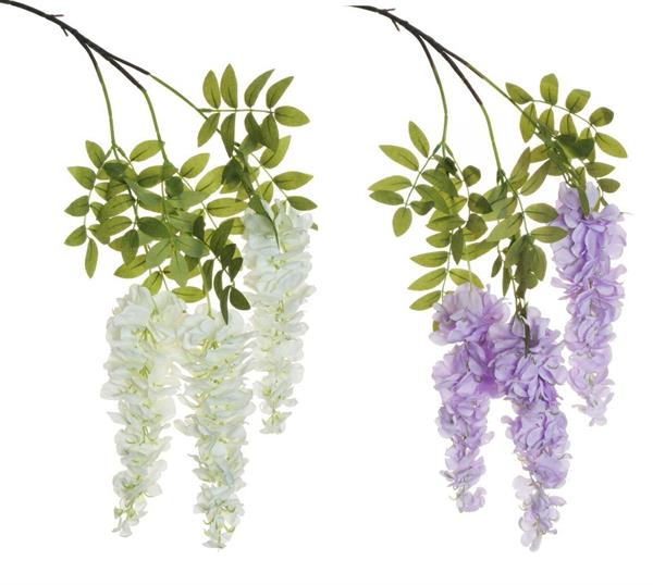 WISTERIA HANGING BRANCH W/3 GROUPS